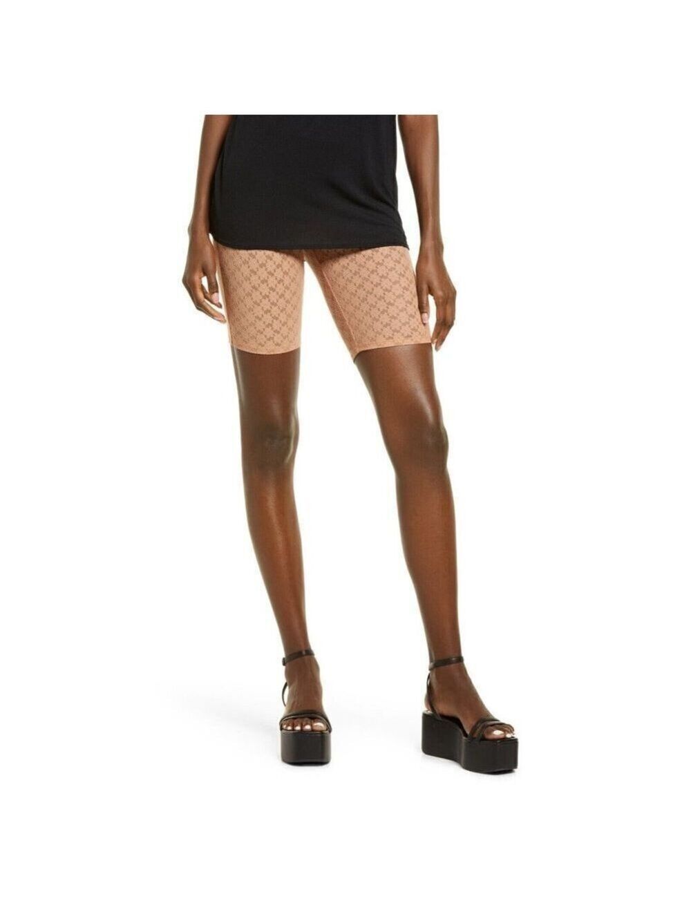 OPEN Edit BNWOT Womens lace biker shorts sz 2Xsmall